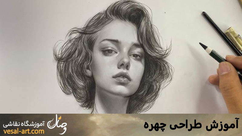 آموزش طراحی چهره